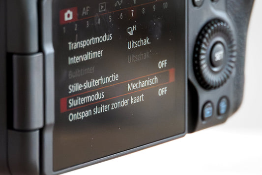 Mechanische sluiter óf de elektronische sluiter?